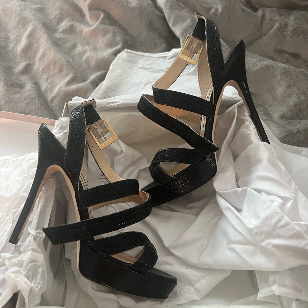 Jimmy Choo black heels
